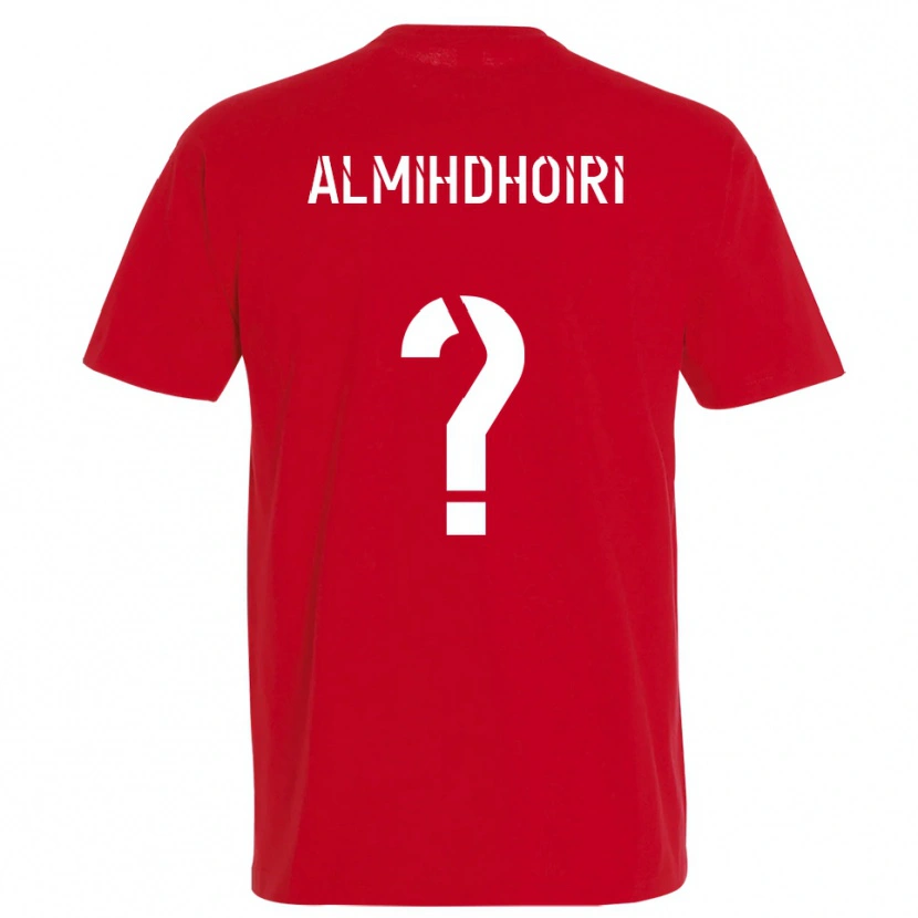 Danxen Børn Younes Almihdhoiri #0 Rød Gul Hjemmebane Spillertrøjer 2025/26 Trøje T-Shirt