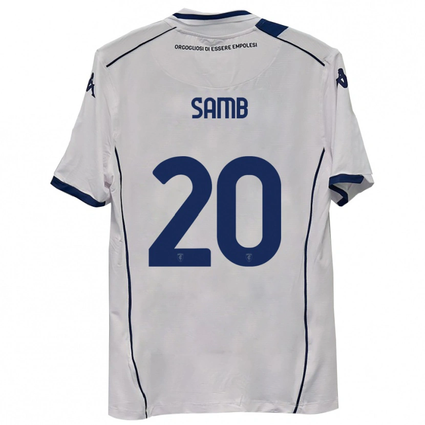 Danxen Børn Demba Samb #20 Mørkeblå Udebane Spillertrøjer 2025/26 Trøje T-Shirt