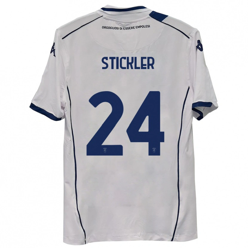 Danxen Børn Mateo Stickler #24 Mørkeblå Udebane Spillertrøjer 2025/26 Trøje T-Shirt