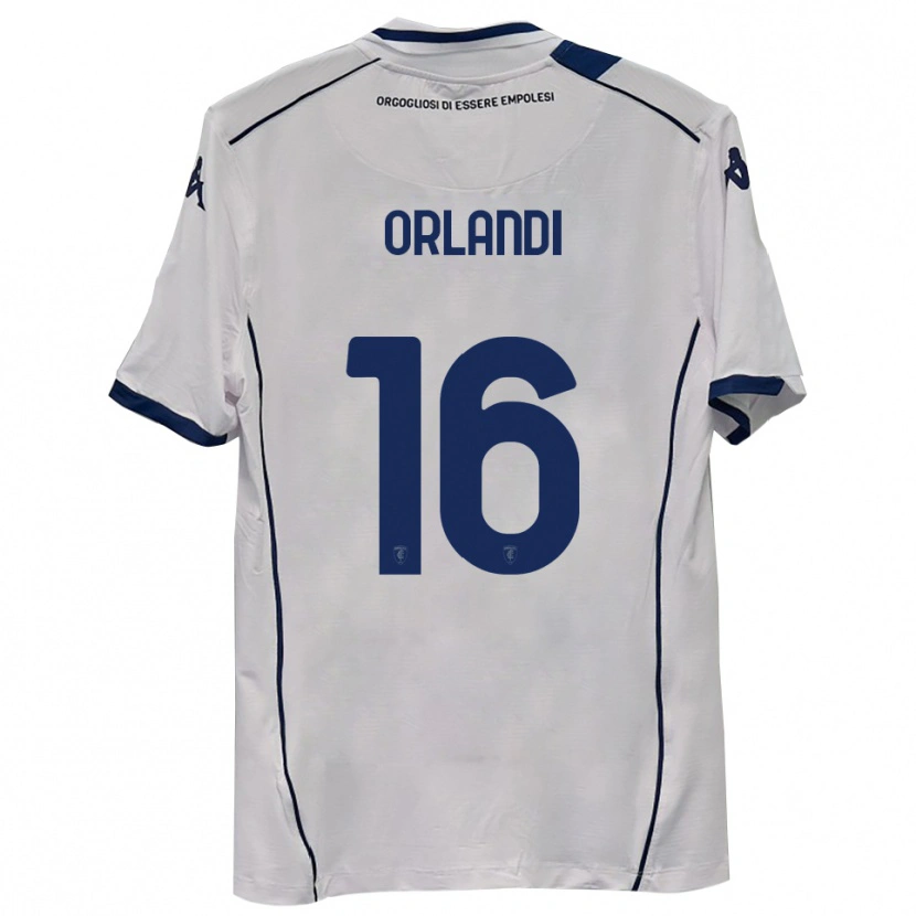 Danxen Børn Alan Orlandi #16 Mørkeblå Udebane Spillertrøjer 2025/26 Trøje T-Shirt