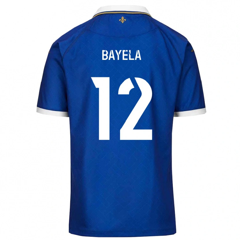 Danxen Mænd Kaneyi Bayela #12 Blå Guld Hjemmebane Spillertrøjer 2025/26 Trøje T-Shirt