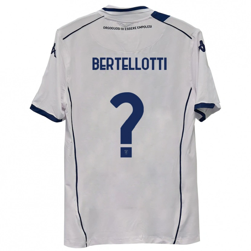 Danxen Mænd Giacomo Bertellotti #0 Mørkeblå Udebane Spillertrøjer 2025/26 Trøje T-Shirt