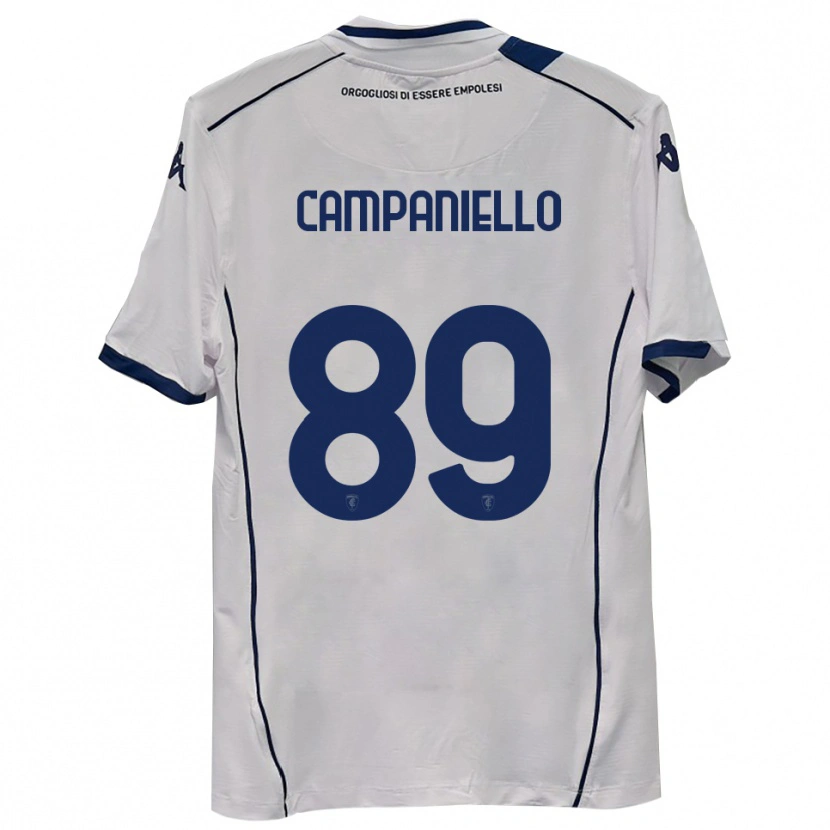 Danxen Mænd Thomas Campaniello #89 Mørkeblå Udebane Spillertrøjer 2025/26 Trøje T-Shirt