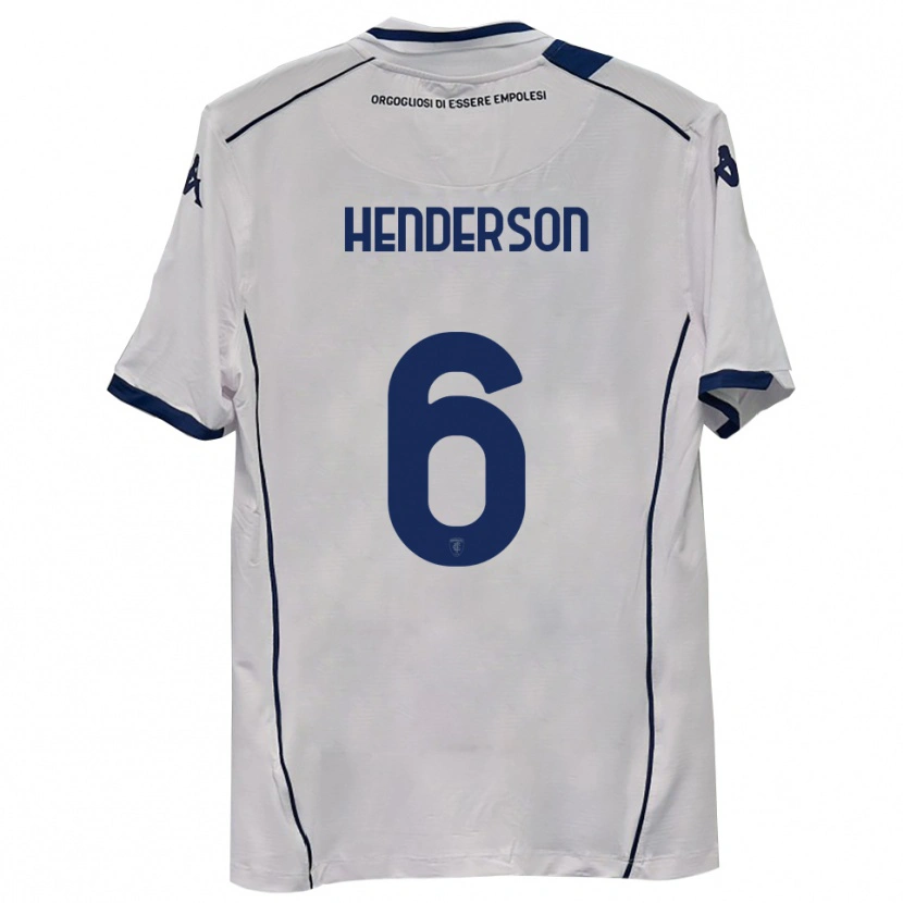 Danxen Mænd Liam Henderson #6 Mørkeblå Udebane Spillertrøjer 2025/26 Trøje T-Shirt