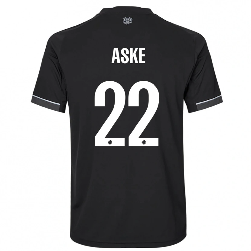 Danxen Mænd Aske Bang #22 Sort Hvid Udebane Spillertrøjer 2025/26 Trøje T-Shirt