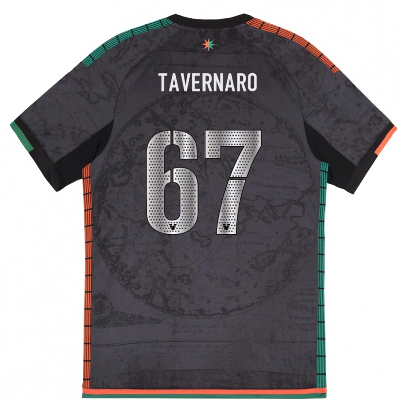 Danxen Kvinder Federico Tavernaro #67 Mørkegrå Hjemmebane Spillertrøjer 2025/26 Trøje T-Shirt