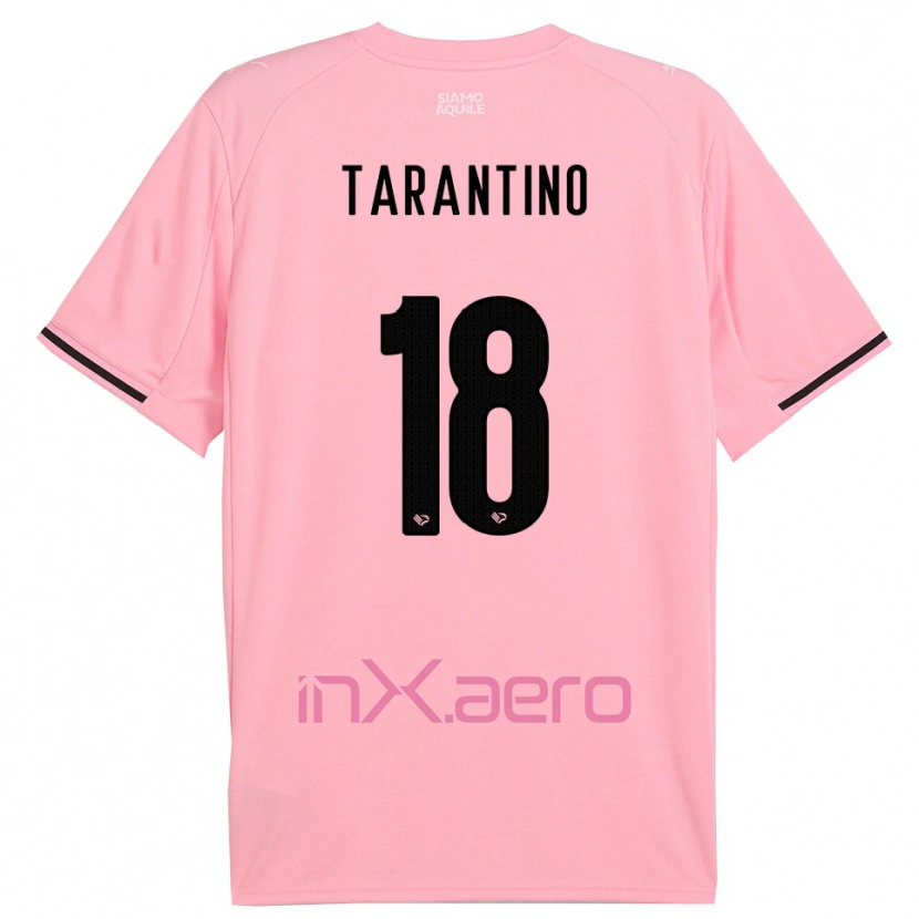 Danxen Kvinder Antonino Tarantino #18 Pink Sort Hjemmebane Spillertrøjer 2025/26 Trøje T-Shirt