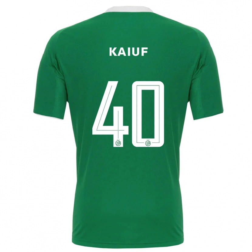 Danxen Kvinder Sharif Kaiuf #40 Grøn Hvid Hjemmebane Spillertrøjer 2025/26 Trøje T-Shirt