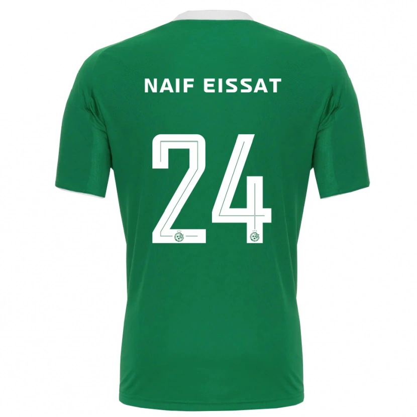 Danxen Kvinder Lisav Naif Eissat #24 Grøn Hvid Hjemmebane Spillertrøjer 2025/26 Trøje T-Shirt