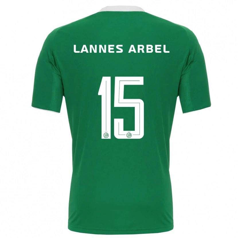 Danxen Kvinder Tomer Lannes Arbel #15 Grøn Hvid Hjemmebane Spillertrøjer 2025/26 Trøje T-Shirt
