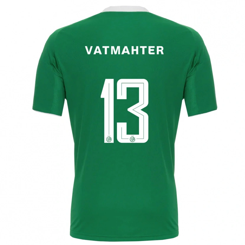 Danxen Kvinder Liam Vatmahter #13 Grøn Hvid Hjemmebane Spillertrøjer 2025/26 Trøje T-Shirt