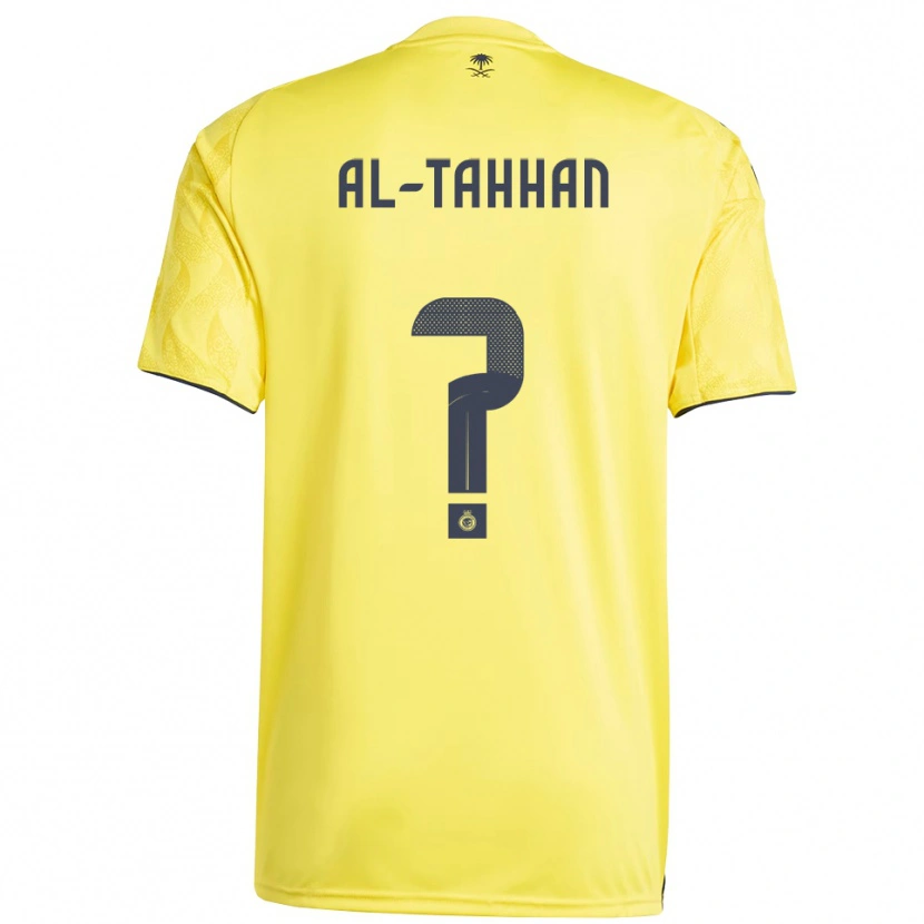 Danxen Kvinder Yousef Al-Tahhan #0 Gul Sort Hjemmebane Spillertrøjer 2025/26 Trøje T-Shirt
