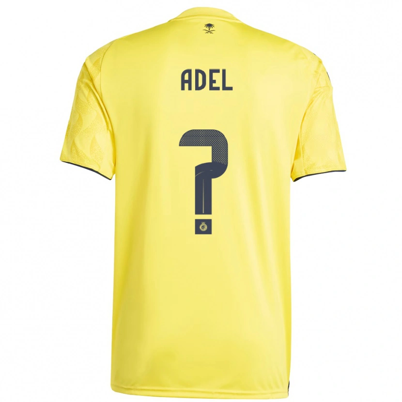 Danxen Kvinder Aida Adel #0 Gul Sort Hjemmebane Spillertrøjer 2025/26 Trøje T-Shirt