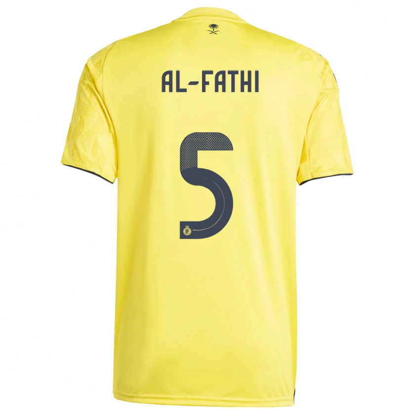 Danxen Kvinder Layan Al-Fathi #5 Gul Sort Hjemmebane Spillertrøjer 2025/26 Trøje T-Shirt