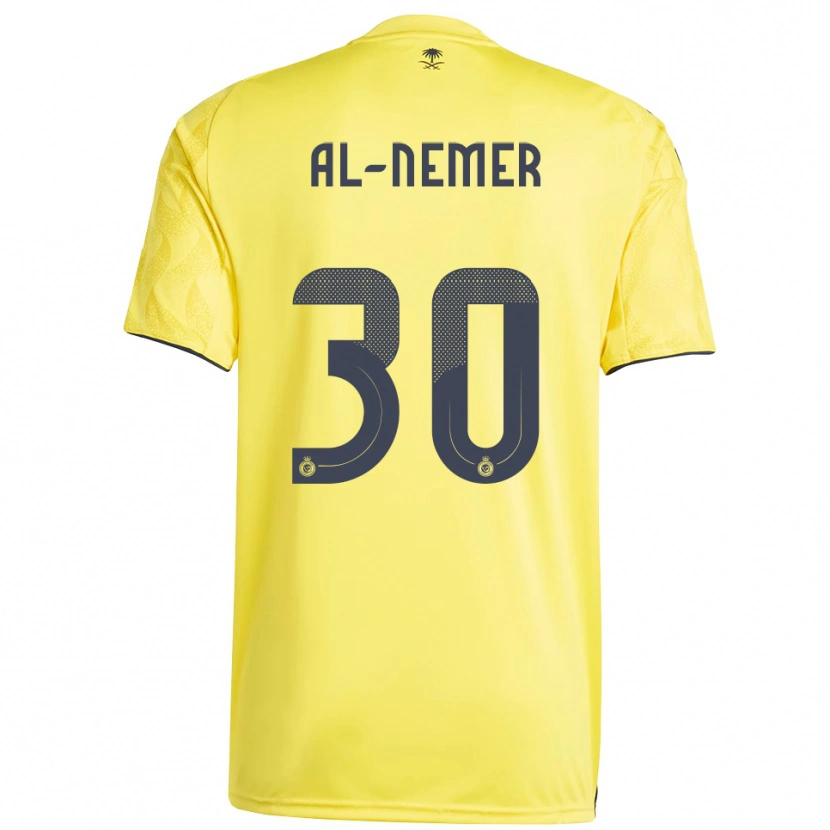 Danxen Kvinder Meshari Al-Nemer #30 Gul Sort Hjemmebane Spillertrøjer 2025/26 Trøje T-Shirt