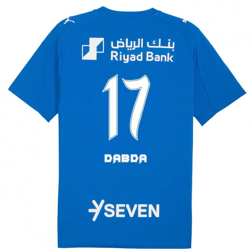 Danxen Kvinder Claudia Dabda #17 Blå Hvid Hjemmebane Spillertrøjer 2025/26 Trøje T-Shirt