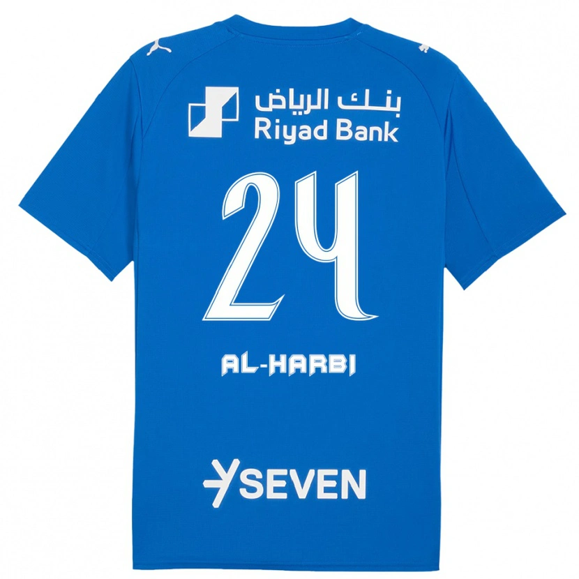 Danxen Kvinder Moteb Al-Harbi #24 Blå Hvid Hjemmebane Spillertrøjer 2025/26 Trøje T-Shirt