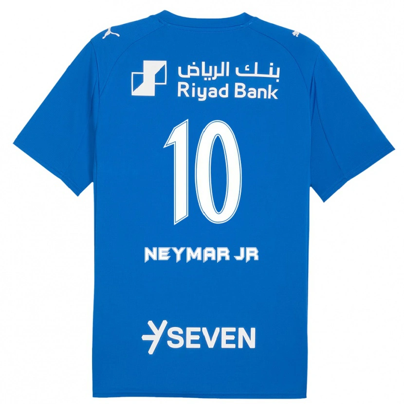 Danxen Kvinder Neymar #10 Blå Hvid Hjemmebane Spillertrøjer 2025/26 Trøje T-Shirt