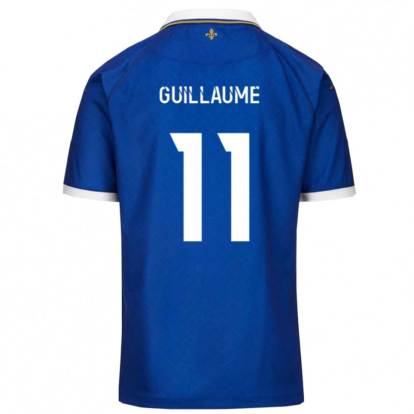 Danxen Kvinder Shelton Guillaume #11 Blå Guld Hjemmebane Spillertrøjer 2025/26 Trøje T-Shirt