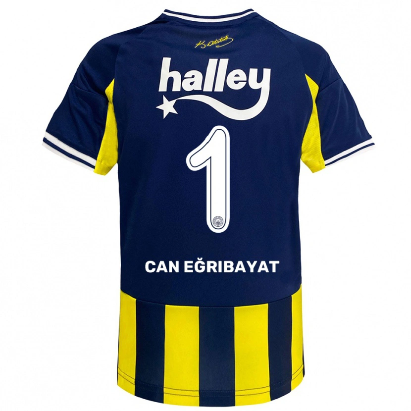 Danxen Kvinder İrfan Can Eğribayat #1 Gul Mørkeblå Hvid Hjemmebane Spillertrøjer 2025/26 Trøje T-Shirt