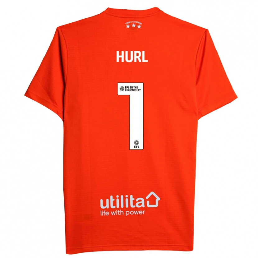 Danxen Børn Francis Hurl #1 Rød Hvid Målmandstrøje 2025/26 Trøje T-shirt