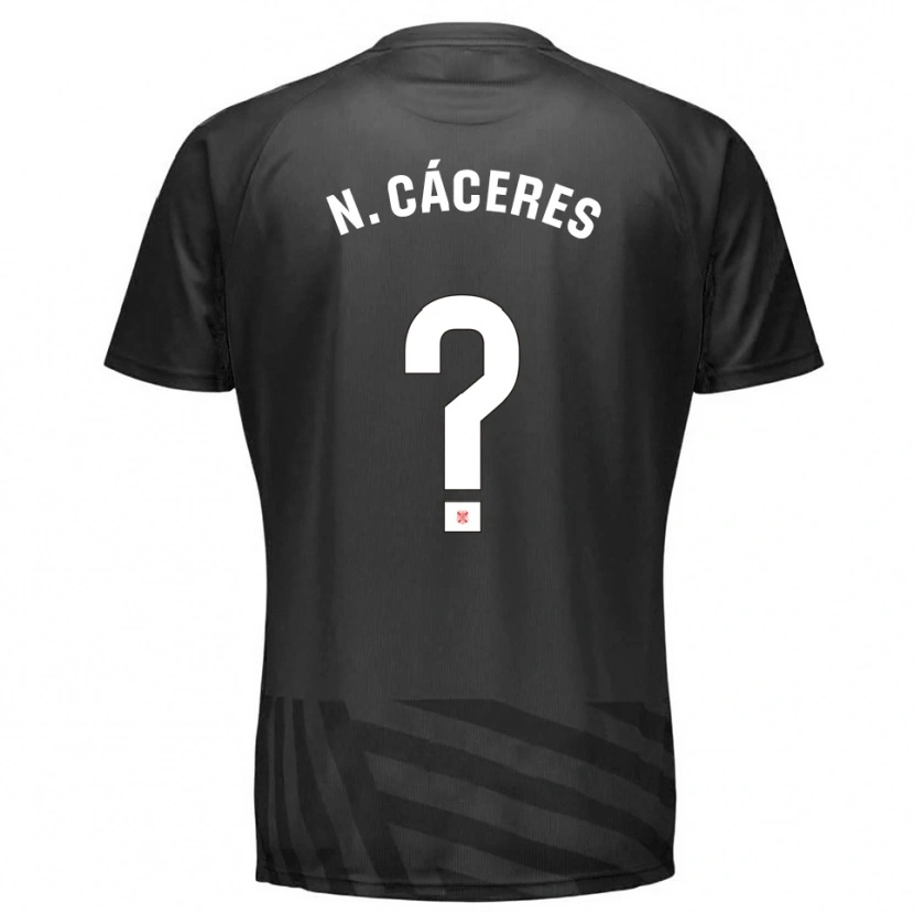 Danxen Børn Nayluisa Cáceres #0 Grå Sort Målmandstrøje 2025/26 Trøje T-shirt