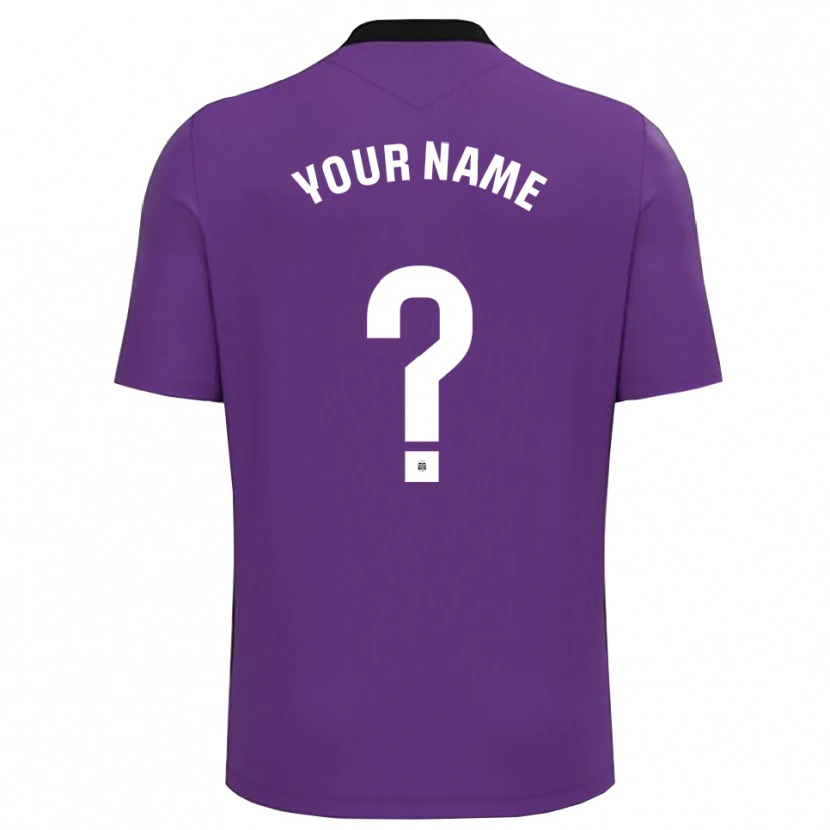 Danxen Børn FC Cartagena Lilla Hvid Målmandstrøje 2025/26 Trøje T-shirt