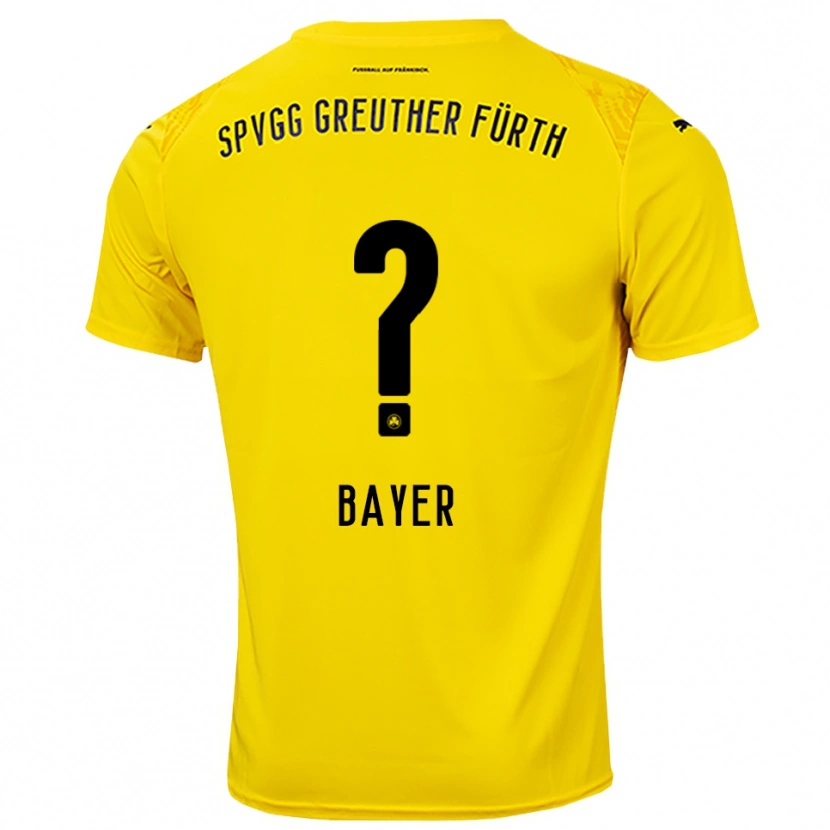 Danxen Børn Lisa Bayer #0 Gul Sort Målmandstrøje 2025/26 Trøje T-shirt
