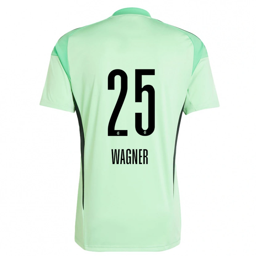 Danxen Børn Allison Wagner #25 Lysegrøn Sort Målmandstrøje 2025/26 Trøje T-shirt