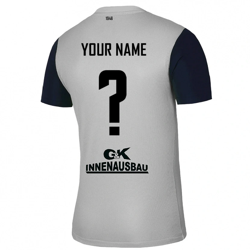 Danxen Børn Erzgebirge Aue Grå Sort Målmandstrøje 2025/26 Trøje T-shirt