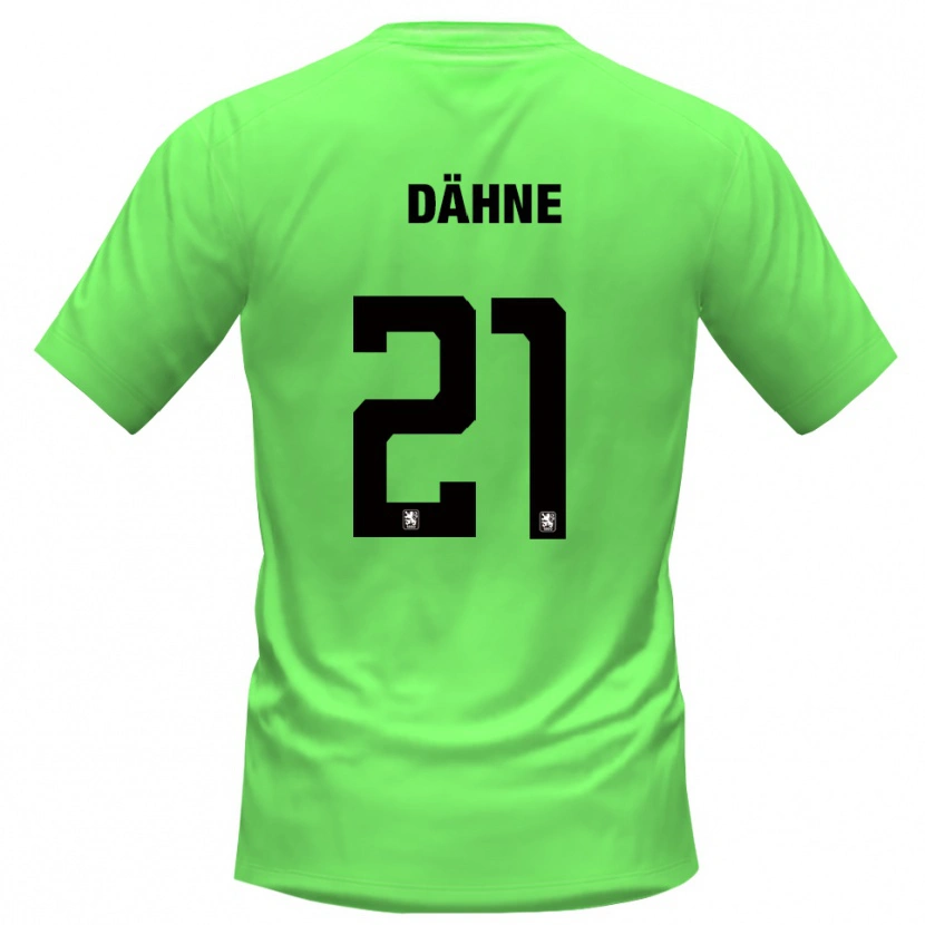 Danxen Børn Thomas Dähne #21 Forårsgrøn Målmandstrøje 2025/26 Trøje T-shirt