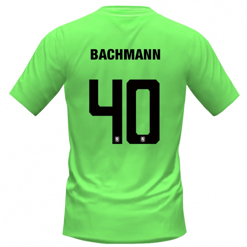 Danxen Børn Paul Bachmann #40 Forårsgrøn Målmandstrøje 2025/26 Trøje T-shirt
