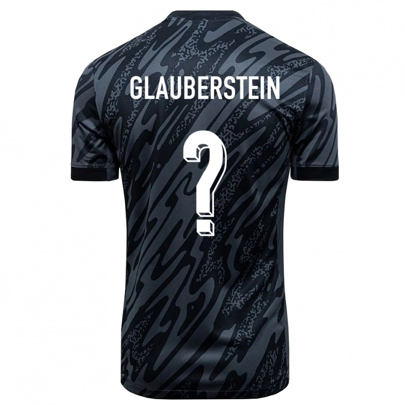 Danxen Børn Jonas Glauberstein #0 Sort Grå Målmandstrøje 2025/26 Trøje T-shirt