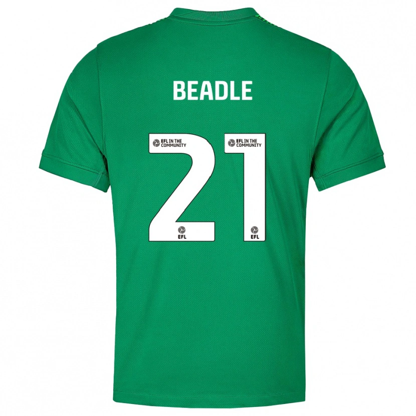 Danxen Børn Ryan Allsop #21 Grøn Hvid Målmandstrøje 2025/26 Trøje T-shirt