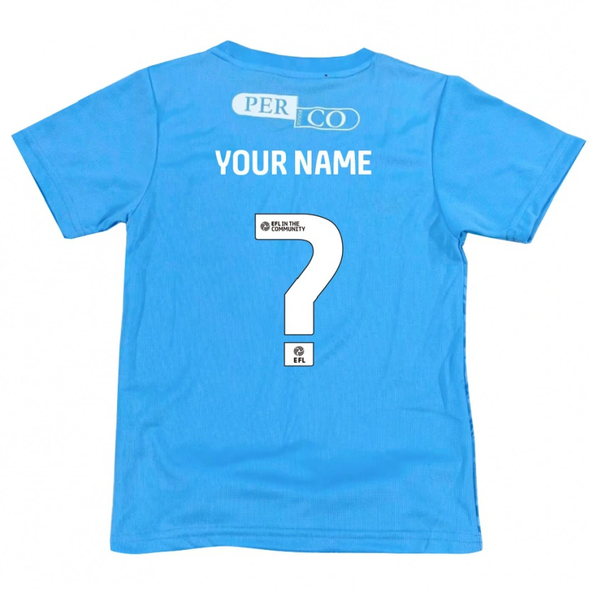 Danxen Børn Middlesbrough Blå Hvid Målmandstrøje 2025/26 Trøje T-shirt