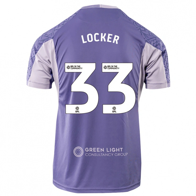 Danxen Børn Amber Locker #33 Lys Lilla Målmandstrøje 2025/26 Trøje T-shirt