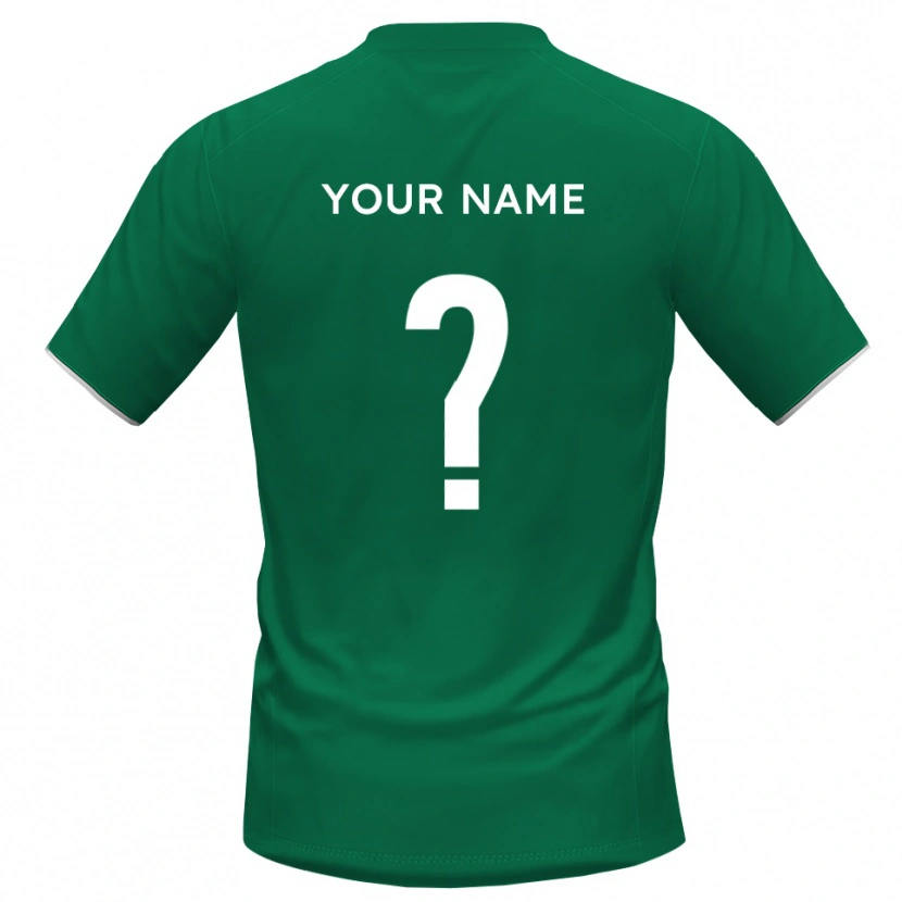 Danxen Børn Scunthorpe United Grøn Hvid Målmandstrøje 2025/26 Trøje T-shirt