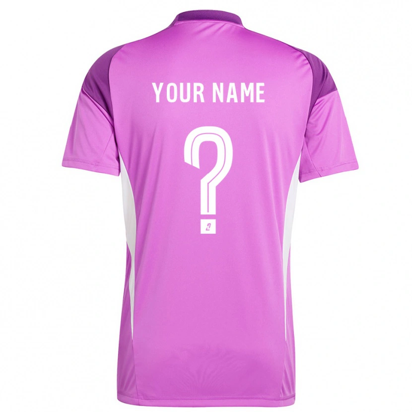 Danxen Børn Olympique Lyonnais Lavendel Målmandstrøje 2025/26 Trøje T-shirt