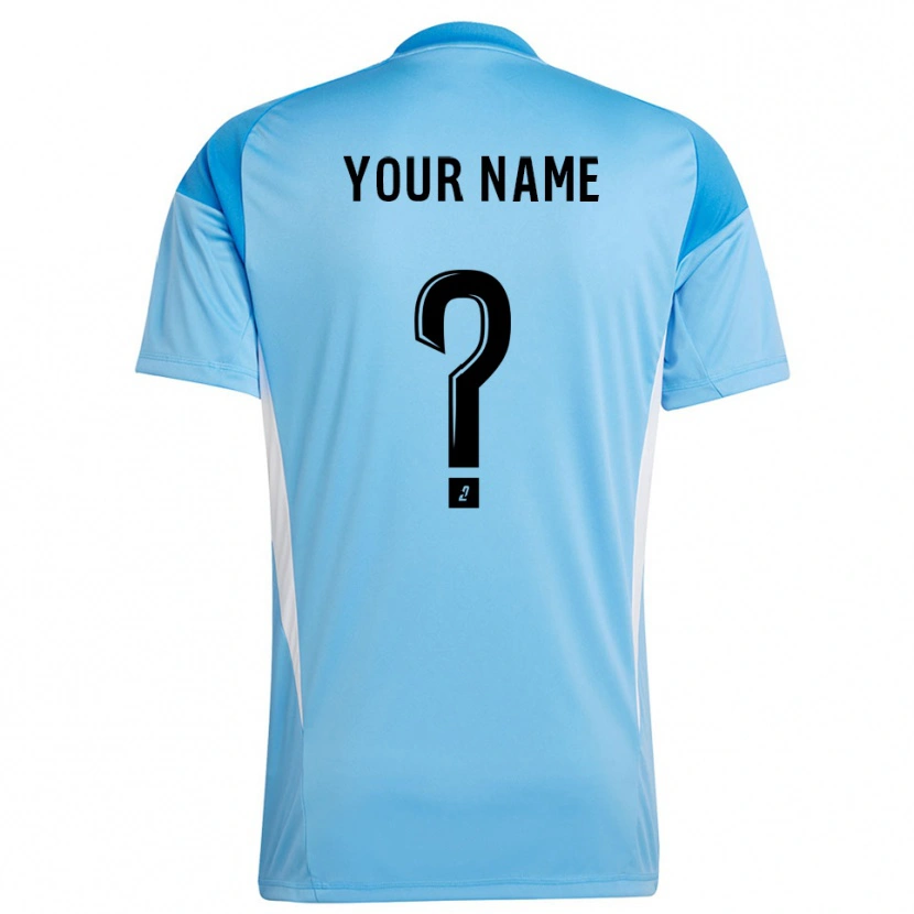 Danxen Børn Annecy FC Skyblå Hvid Målmandstrøje 2025/26 Trøje T-shirt