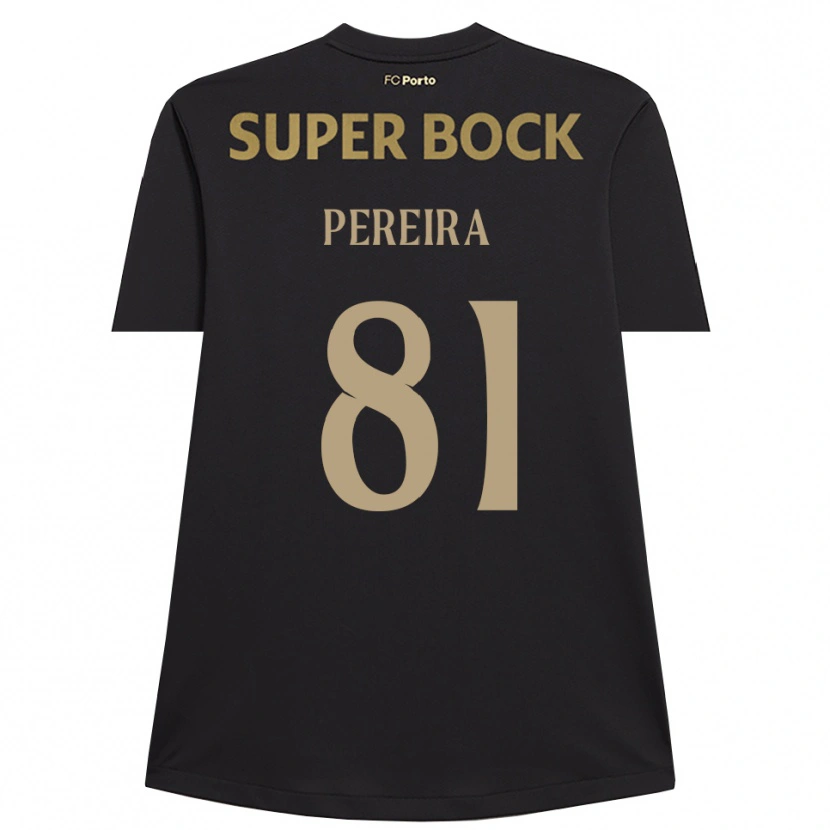 Danxen Børn Martim Pereira #81 Sort Brun Målmandstrøje 2025/26 Trøje T-shirt