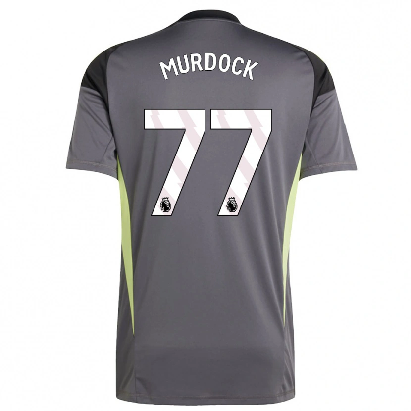 Danxen Børn Will Murdock #77 Mørkegrå Hvid Målmandstrøje 2025/26 Trøje T-shirt