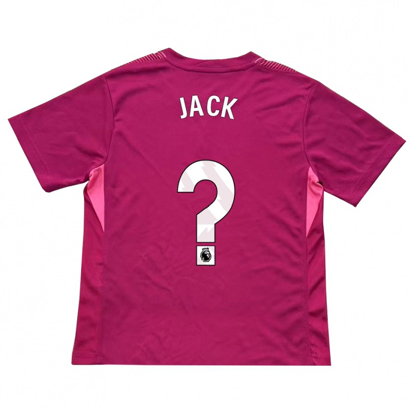 Danxen Børn Mikel Jack #0 Rose Hvid Målmandstrøje 2025/26 Trøje T-shirt