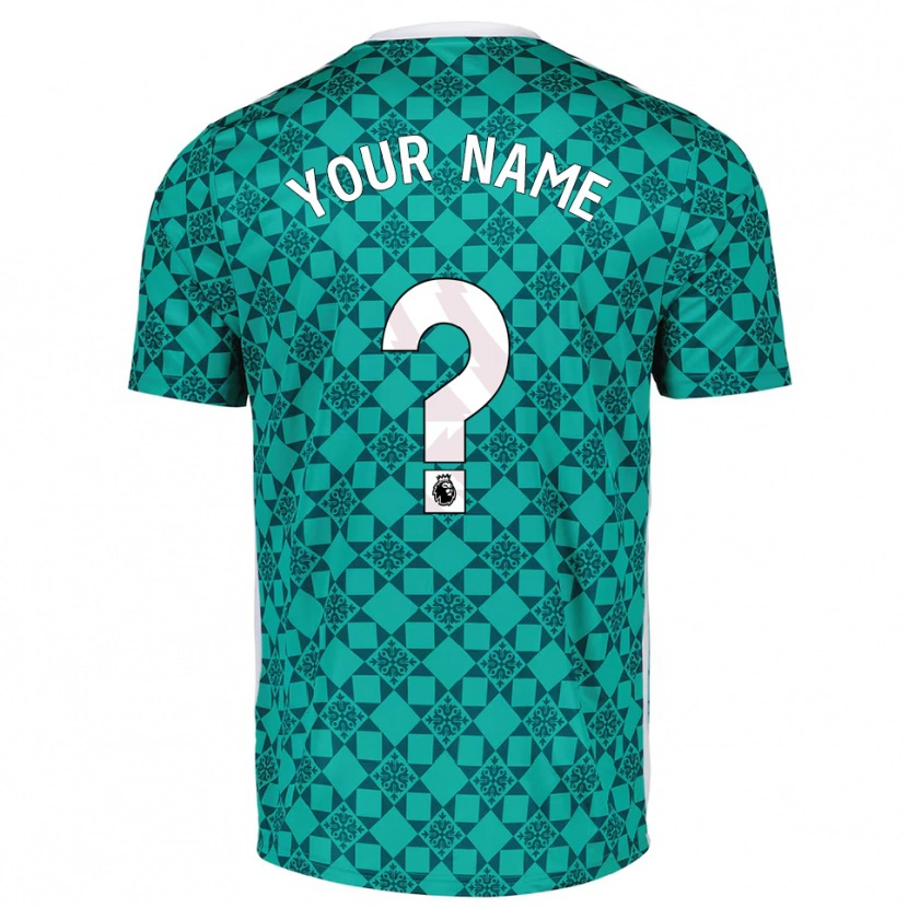 Danxen Børn Sunderland AFC Grøn Hvid Målmandstrøje 2025/26 Trøje T-shirt