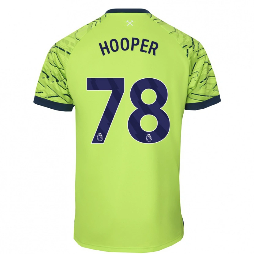 Danxen Børn Finley Hooper #78 Fluorescerende Grøn Målmandstrøje 2025/26 Trøje T-shirt