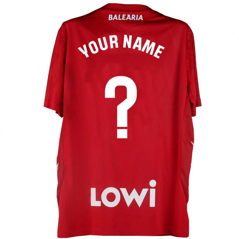 Danxen Børn Levante UD Rød Hvid Målmandstrøje 2025/26 Trøje T-shirt