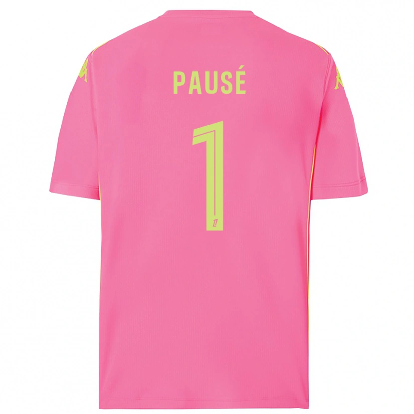 Danxen Børn Luca Pausé #1 Hot Pink Målmandstrøje 2025/26 Trøje T-shirt