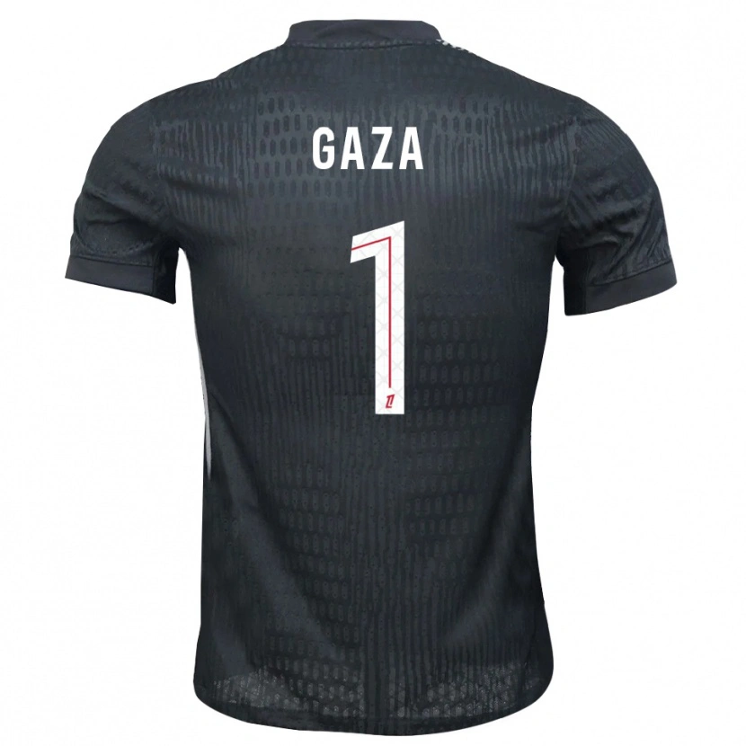 Danxen Børn Johnny Gaza #1 Mørk Grå Sort Målmandstrøje 2025/26 Trøje T-shirt