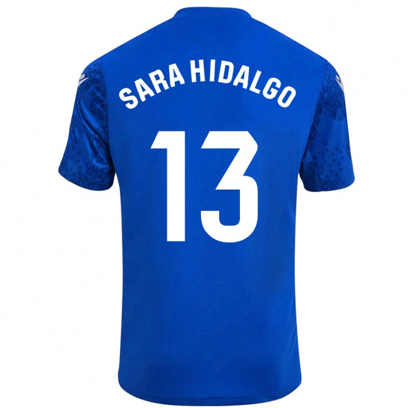 Danxen Børn Sara Hidalgo Merino #13 Blå Hvid Målmandstrøje 2025/26 Trøje T-shirt