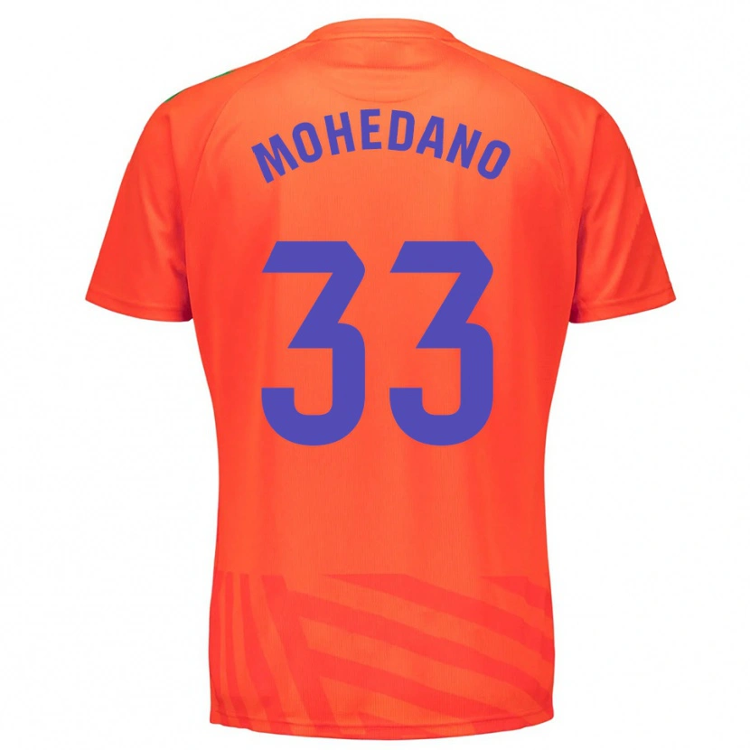 Danxen Børn Eduard Mohedano #33 Rød Blå Målmandstrøje 2025/26 Trøje T-shirt