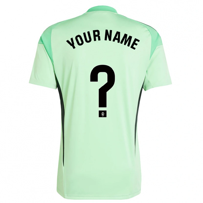 Danxen Børn Real Zaragoza Mellem Forårs Grøn Målmandstrøje 2025/26 Trøje T-shirt